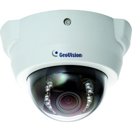 GEOVISION Gv-Fd3410 3M 3-9Mm Motorized Ir Fixed Dome Cam, 3X Zoom, Wdr Pro,  84-FD34100-001U